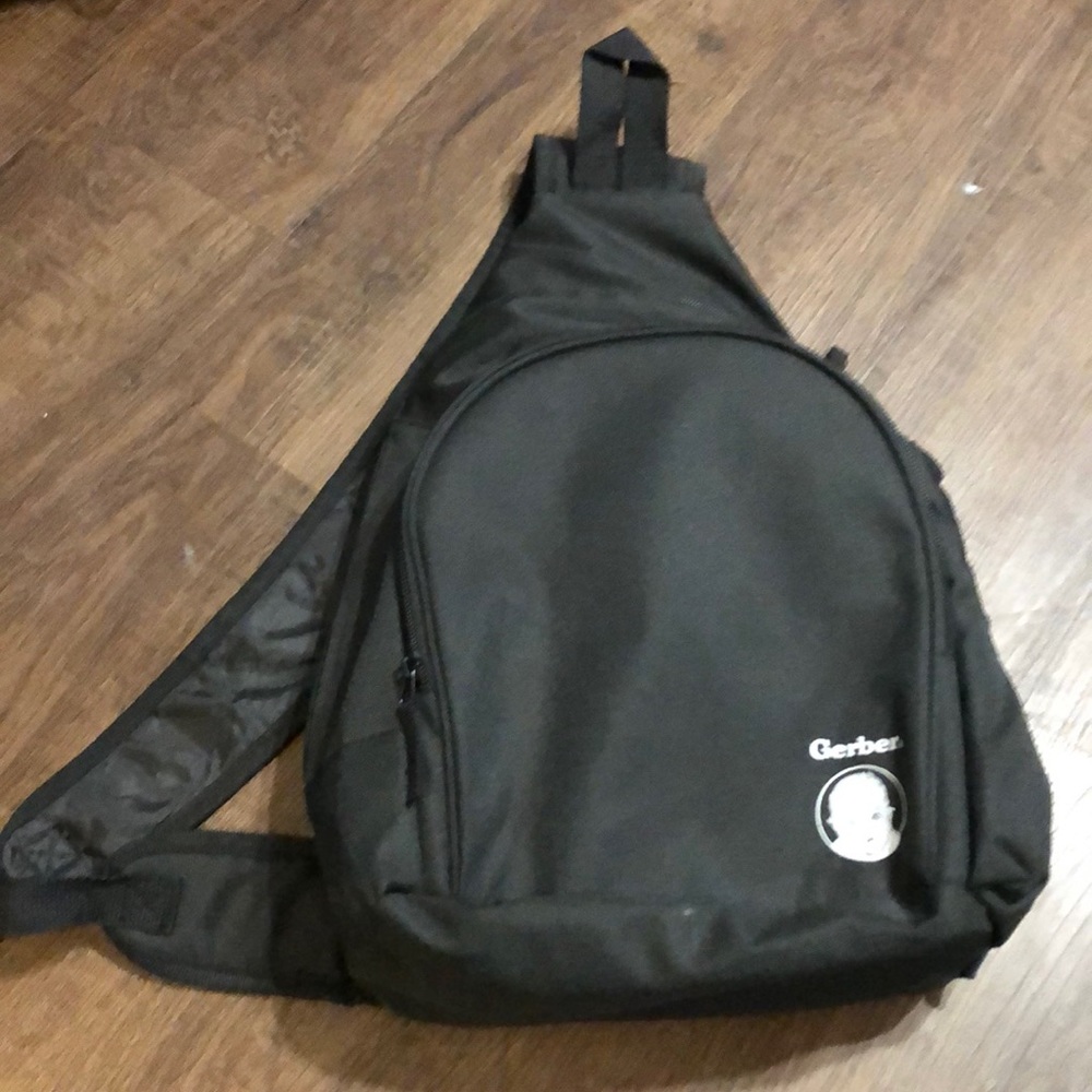 Insulated Baby Bag one strap Black Bookbag NEW - Picture 1 of 4